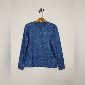 Peter Millar Women’s Blue Storm Birdie The Players Embroidered Long Sleeve Small